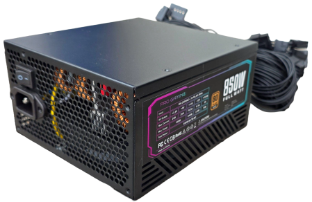Surse alimentare - Sursa alimentare ProGaming 850W Full Watt, 80PLUS Gold, Active PFC, Ultra Quiet, Negru