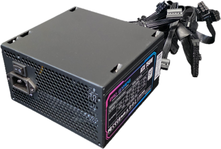 Surse alimentare - Sursa alimentare ProGaming ATX 750W, 80PLUS Standard, Active PFC, Ultra Quiet, Negru