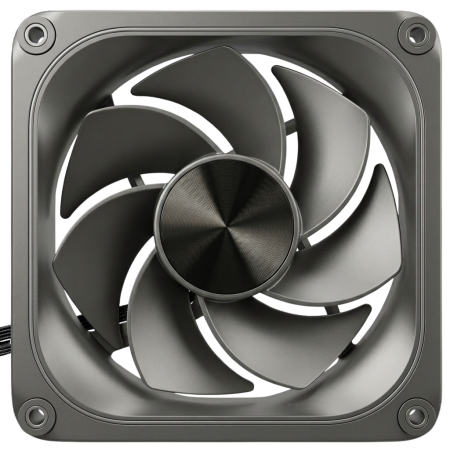 Ventilatoare - Ventilator Carcasă Alma Black 120 x 120 mm Pro Gaming ARGB, Control PWM, Negru