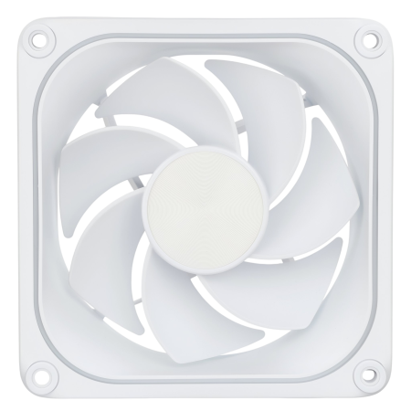 Periferice Gaming - Ventilator Carcasă Alma White 120 x 120 mm Pro Gaming ARGB, Control PWM, Alb