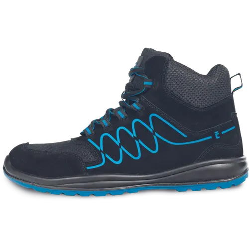 Bocanci - RAVEN SPORTY S1P ESD SR bocanci negru/albastru royal