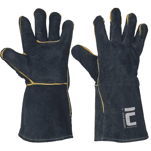 Protectia mainilor - SANDPIPER NEGRU mănuși din piele