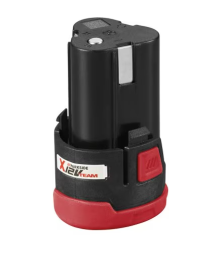 Acumulator, Parkside, PAPK 12 A3 si incarcatorul PLGK 12, Rosu/Negru [4]