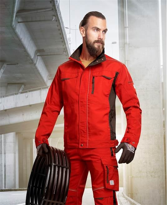 Jacheta de lucru URBAN - rosu aprins [3]