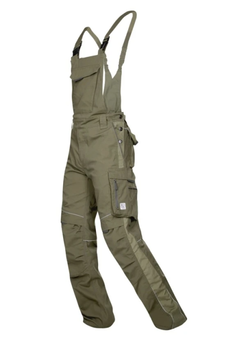 Pantaloni cu bretele ARDON-URBAN+ kaki [3]