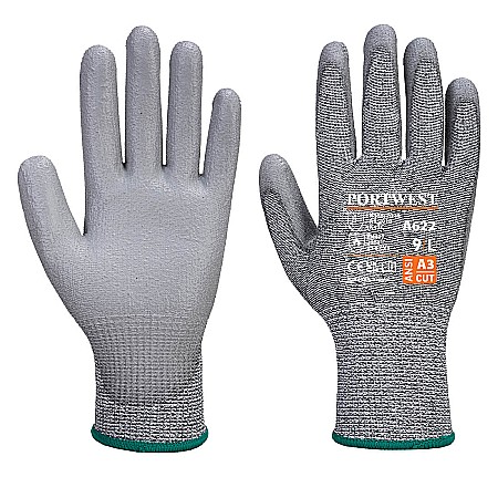 Manusi protectie antitaiere - Manusi MR Cut PU., PORTWEST A622G7R