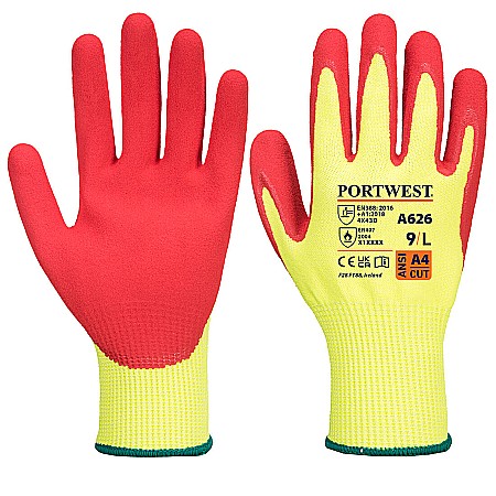 Manusi protectie antitaiere - Manusi Antitaiere Nitril Vis-Tex HR , PORTWEST A626Y5R
