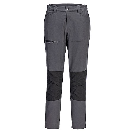 Pantaloni si salopete cu pieptar - Pantaloni de lucru WX2 Stretch, PORTWEST CD886MGR