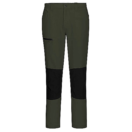 Pantaloni si salopete cu pieptar - Pantaloni de lucru WX2 Stretch, PORTWEST CD886OGR