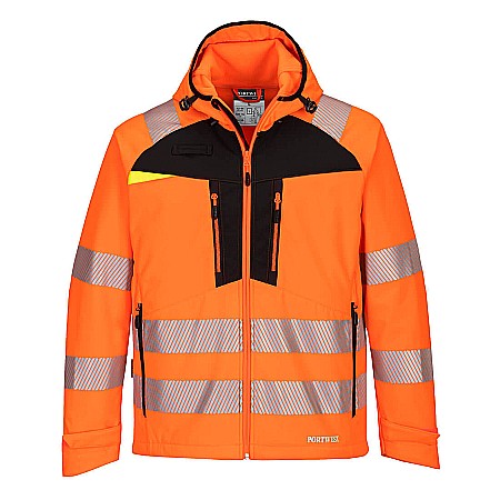 Jachete de lucru - DX4 Hi-Vis Softshell ( 3L), PORTWEST DX475OBR
