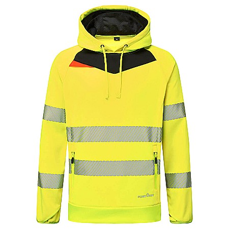 Hanorace reflectorizante - Hanorac cu glugă DX4 Hi-Vis, PORTWEST DX483YBR