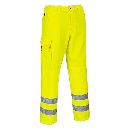 Pantaloni reflectorizanti - Pantaloni de lucru Hi-Vis, PORTWEST E046YER
