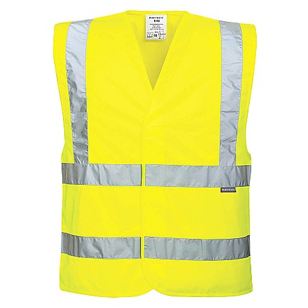 Veste reflectorizante - Vestă Eco Hi-Vis (pachet de 10), PORTWEST EC76YER
