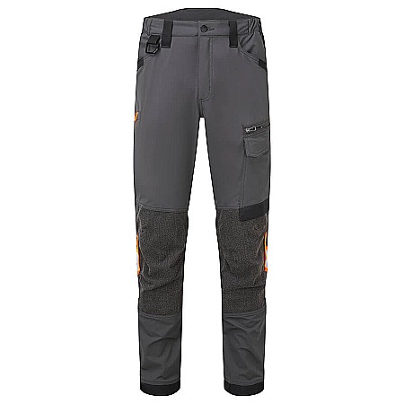 Pantaloni si salopete cu pieptar - EV4 Pantaloni de serviciu stretch, PORTWEST EV441MGR