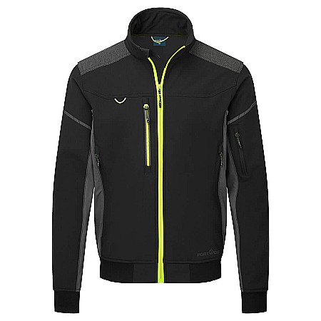 Jachete de lucru - EV4 Softshell Bomber Jacket (3L), PORTWEST EV464BKR