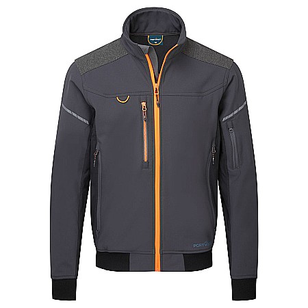 Jachete de lucru - EV4 Softshell Bomber Jacket (3L), PORTWEST EV464MGR