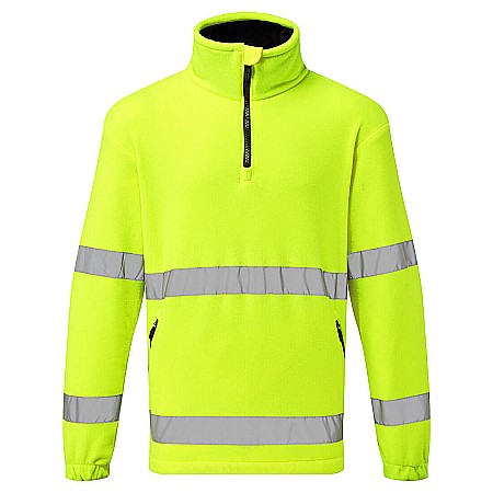 Jachete fleece - Hi-Vis 1/2 Zip Fleece, PORTWEST F302YER