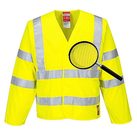 Imbracaminte ignifuga - Jacheta HiVis Antistatica Ignifuga, PORTWEST FR85YER