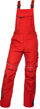 Protectie corp - Pantaloni cu bretele ARDON-URBAN+ roșu aprins