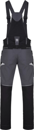 Pantaloni cu salopete ARDON®REFIWAN® gri închis [1]