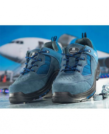 Pantofi de protectie cu bombeu metalic si lamela antiperforatie metalica TURNER S1P SRC [3]