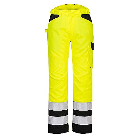 Pantaloni reflectorizanti - PW2 Pantaloni Service Hi Vis, PORTWEST PW241YBR