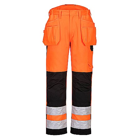Pantaloni reflectorizanti - Hi-Vis PW2  Pantaloni de service, PORTWEST PW242OBR