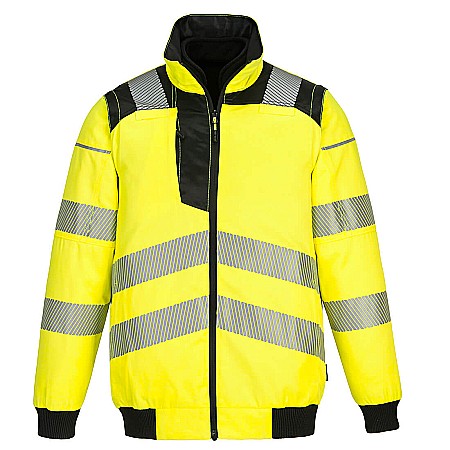 Jachete reflectorizante - Jacheta Pilot 3 in 1 Hi Vis, PORTWEST PW302YBR