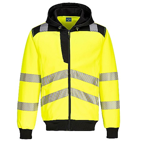 Hanorace reflectorizante - Hanorac cu fermoar PW3 Hi-Vis , PORTWEST PW327YBR
