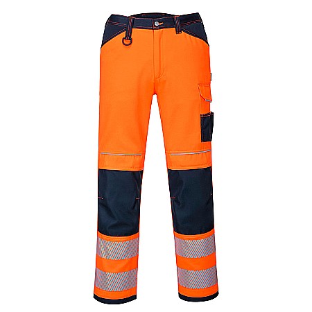 Pantaloni reflectorizanti - Pantaloni de lucru HI VIS PW3 , PORTWEST PW340ONR