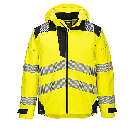 Jachete reflectorizante - PW3 Jacheta de ploaie Hi-Vis, PORTWEST PW360YBR