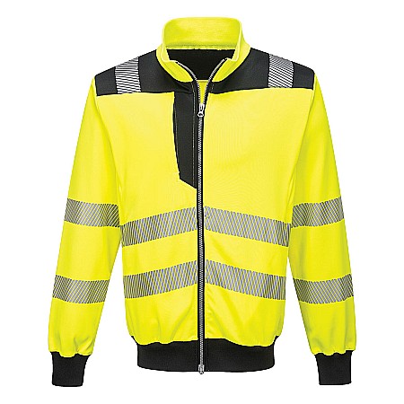 Protectie cap si inaltime - Bluza PW3 HiVis, PORTWEST PW370YBR