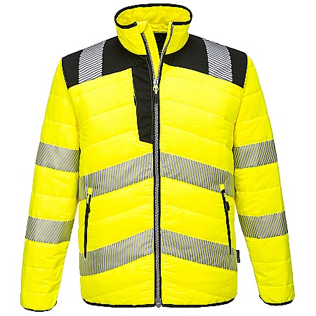 Jachete reflectorizante - Jacheta Hi Vis PW3 Baffle, PORTWEST PW371YBR