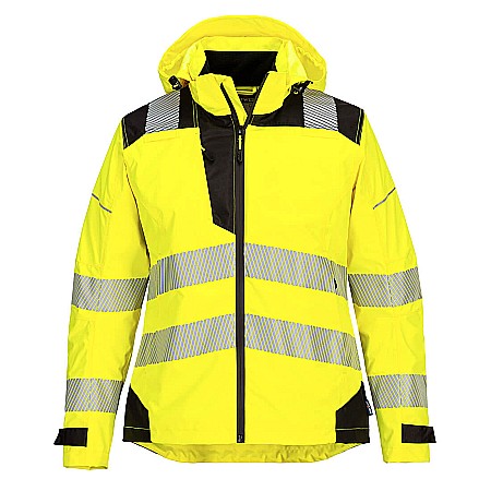 Jachete reflectorizante - PW3 Jacheta de ploaie Hi Vis Dama, PORTWEST PW389YBR