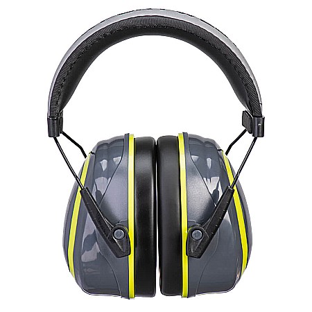 Protectie cap si inaltime - HV Extreme Ear Defenders Low, PORTWEST PW73GYR