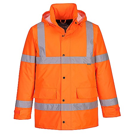 Jachete reflectorizante - Jacheta Traffic Hi-Vis , PORTWEST S460ORR