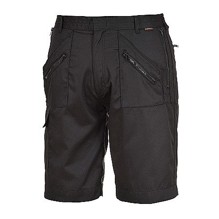 Protectie cap si inaltime - Pantaloni Scurti Action, PORTWEST S889BKR