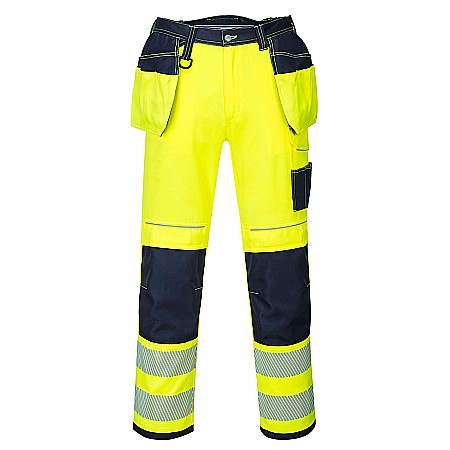 Pantaloni reflectorizanti - PW3 Pantaloni de lucru Holster Hi-Vis, PORTWEST T501YNS