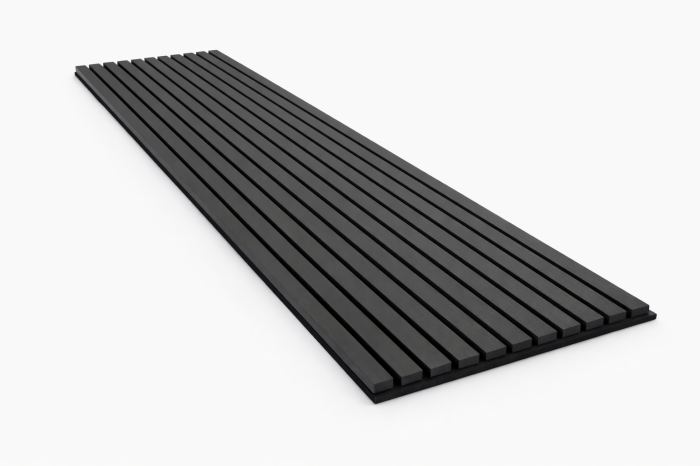 RIFLAJ ACUSTIC – PROTEKA, 2400 x 560 x 20 mm, negru mat [3]