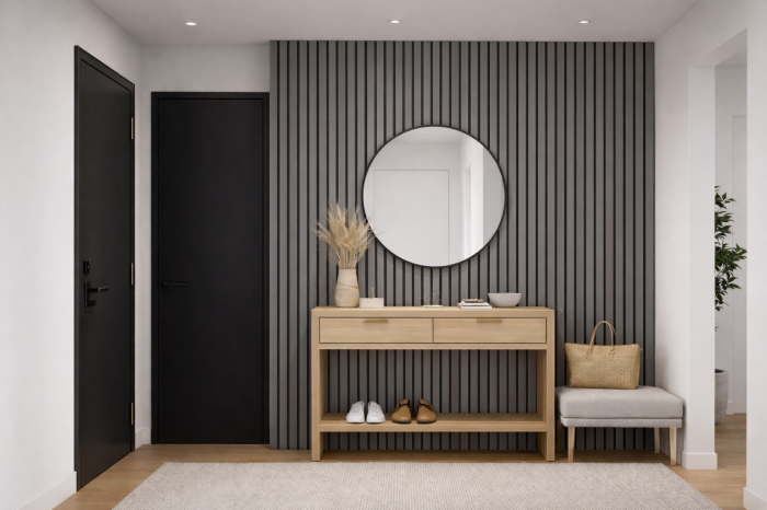 RIFLAJ ACUSTIC – PROTEKA, 2400 x 560 x 20 mm, stejar gri [6]