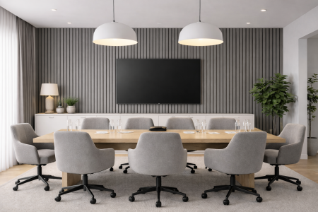 RIFLAJ ACUSTIC – PROTEKA, 2400 x 560 x 20 mm, stejar gri [7]