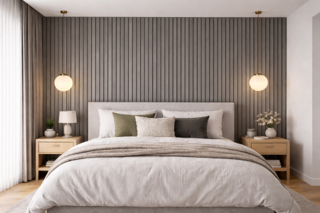 RIFLAJ ACUSTIC – PROTEKA, 2400 x 560 x 20 mm, stejar gri [4]