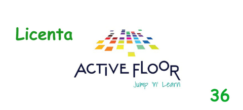 Accesorii pentru videoproiectoare: lămpi, lentile, suporturi - Accesoriu videoproiector Licenta jocuri Active Floor 36