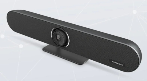 Camere de videoconferință PTZ și all-in-one - All-In-One Conference VideoBar RB10 Senz.Optic 20 Mpx ±15° mPTZ+ePTZ 120°DFoV 5x Dig.Zoom Group Framing Rocware, 4K UHD 3840 x 2160