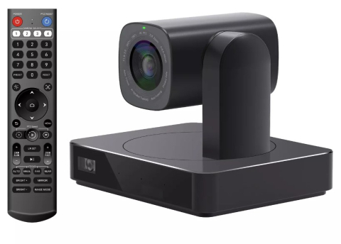 Camere de videoconferință PTZ și all-in-one - Camera PTZ videoconferinta P06U4 AI Face tracking WeDoInnov P06U04, 4K UHD 3840 x 2160, 6x zoom optic, câmp vizual 120°