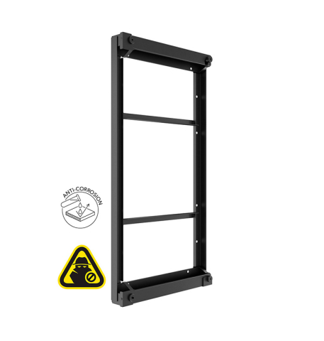Carcase de protecție de exterior, IP56, cu sticlă securizată - Carcasa de Exterior de perete Multibrackets MB-4745 pentru Samsung 46" OH46 B-S, compatibil 46", peisaj/portret, 12.5 kg