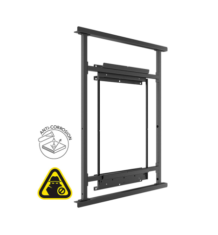 Carcase de protecție de exterior, IP56, cu sticlă securizată - Carcasa de Exterior de perete Multibrackets MB-5339 compatibil Samsung 75" OH75F, peisaj/portret