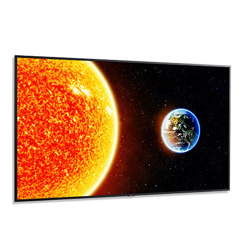 Displayuri profesionale pentru digital signage - Display LCD 98" NEC MultiSync® E988 IPS with Direct LED backlights media player, 4K UHD 3840 x 2160, 400 cd/m², 24/7, Windows, peisaj/portret, contrast 8000:1