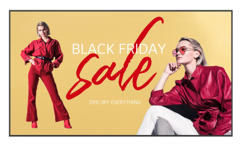Displayuri profesionale pentru digital signage - Display profesional 110" LG 110UM5K-B, 4K UHD 3840 x 2160, 500 cd/m², 16/7, webOS 6.0, peisaj/portret, contrast 1200:1, negru