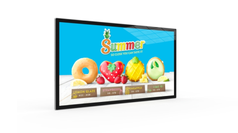 Displayuri profesionale pentru digital signage - Display profesional 50" Allsee Slimline-Pro PF50HD9, Full HD 1920 x 1080, 450 cd/m², 24/7, Android 7.1, peisaj/portret, contrast 5000:1